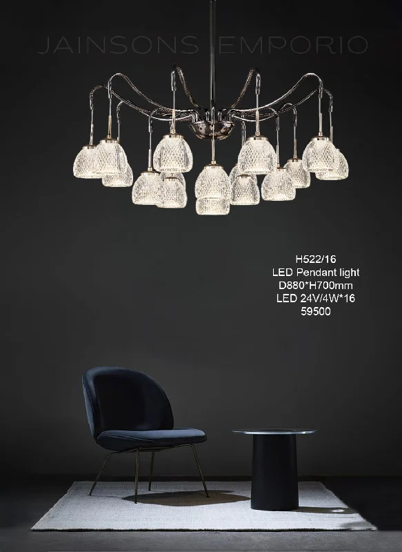 Ceiling - Mounted Chandeliers for Standard CeilingsGrey Nova Luminaire