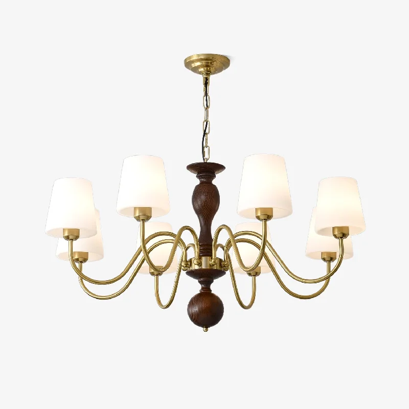 Incandescent Chandeliers for a Warm and Traditional GlowGrove Haven Chandelier