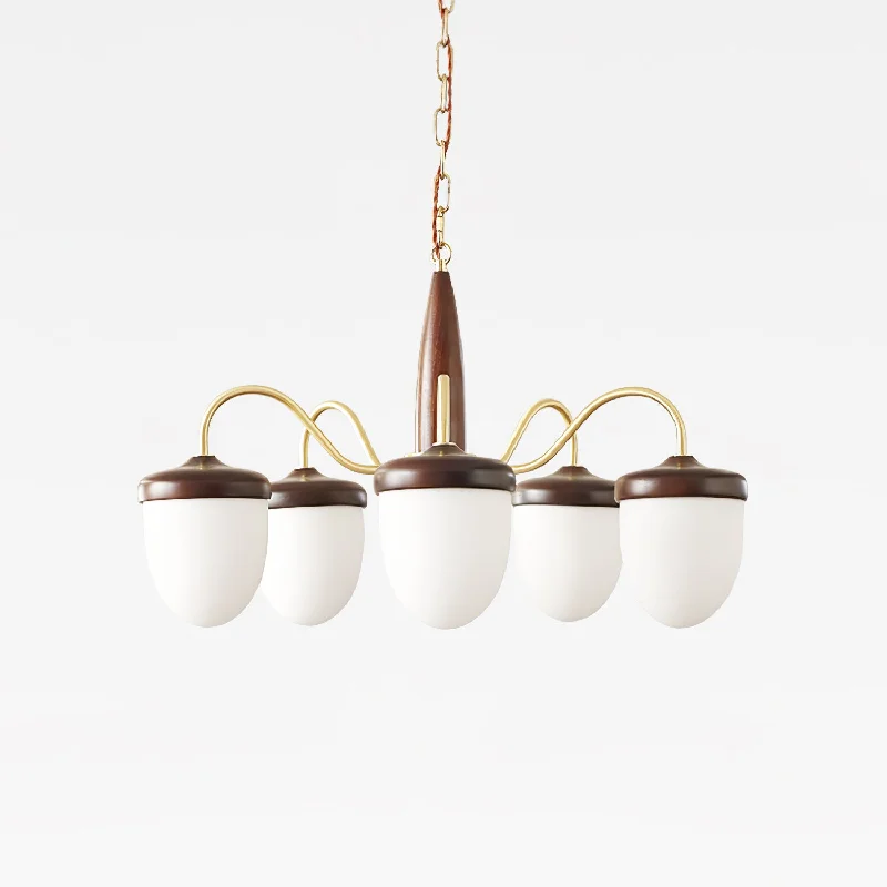 Art Deco Chandeliers for a Retro - Glam LookHazelnut Branch Chandelier