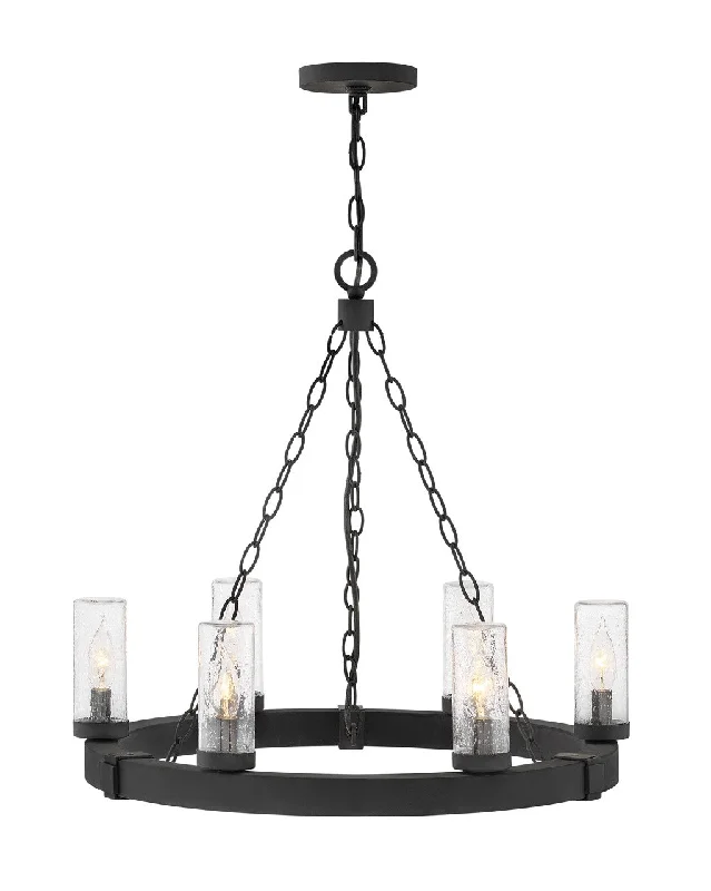 Chandeliers with Murano Glass for a High - End Artistic TouchSawyer LED Hanging Lantern