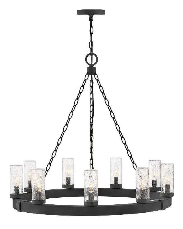 Chandeliers with Metal Frames in Copper FinishSawyer LED Hanging Lantern