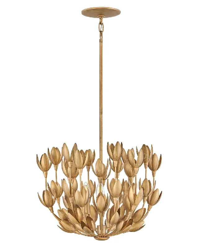 French Country Chandeliers with a Romantic AuraFlora LED Pendant