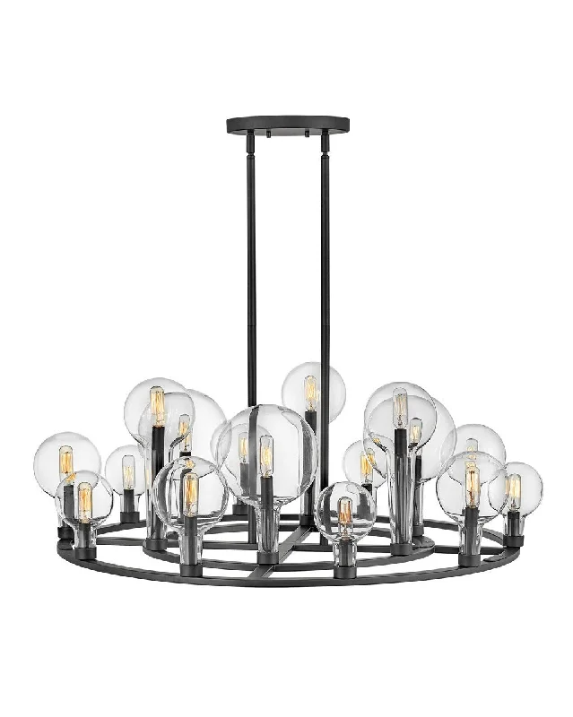 Chandeliers with Metal Frames in Copper FinishAlchemy LED Chandelier