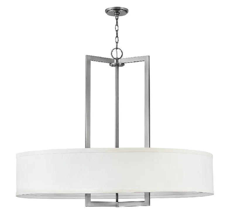 Chandeliers with Colored Glass for a Splash of ColorHampton LED Chandelier