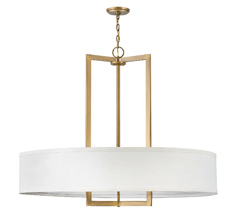 Chandeliers with Frosted Glass for a Softer Light DiffusionHampton LED Chandelier