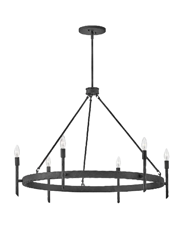Chandeliers with Metal Frames in Gold FinishTress LED Chandelier