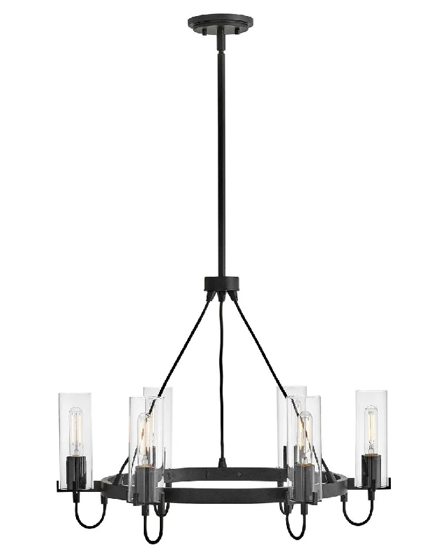 Industrial Iron Chandeliers for Loft - Inspired SpacesRyden LED Chandelier