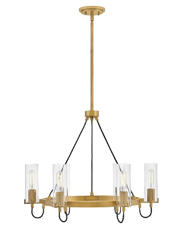 Art Deco Chandeliers for a Retro - Glam LookRyden LED Chandelier