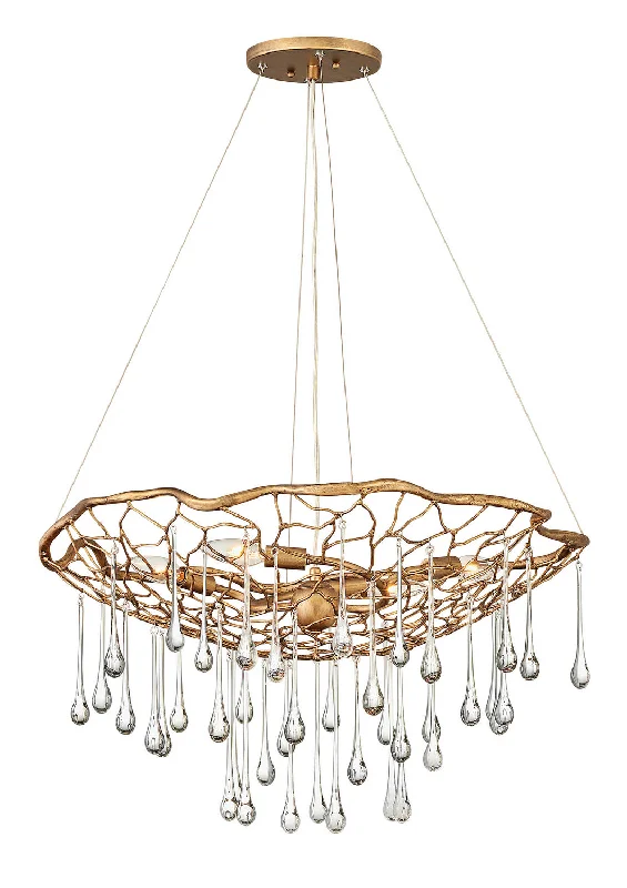 Rustic Wood Chandeliers for Country - Style HousesLaguna LED Chandelier
