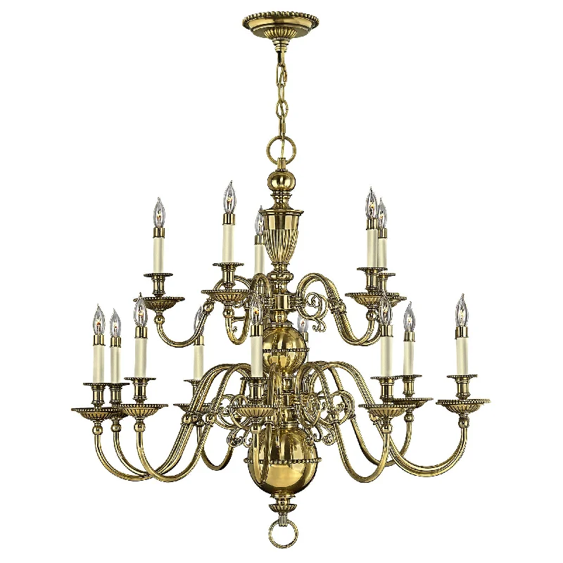 French Country Chandeliers with a Romantic AuraHolloway Solid Brass Traditional 15 Light Chandelier - 7174 French Country Chandeliers with a Romantic AuraHolloway Solid Brass Traditional 15 Light Chandelier - 7174