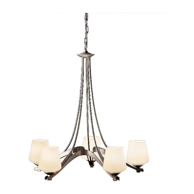 Traditional Brass Chandeliers for Classic InteriorsRibbon Chandelier