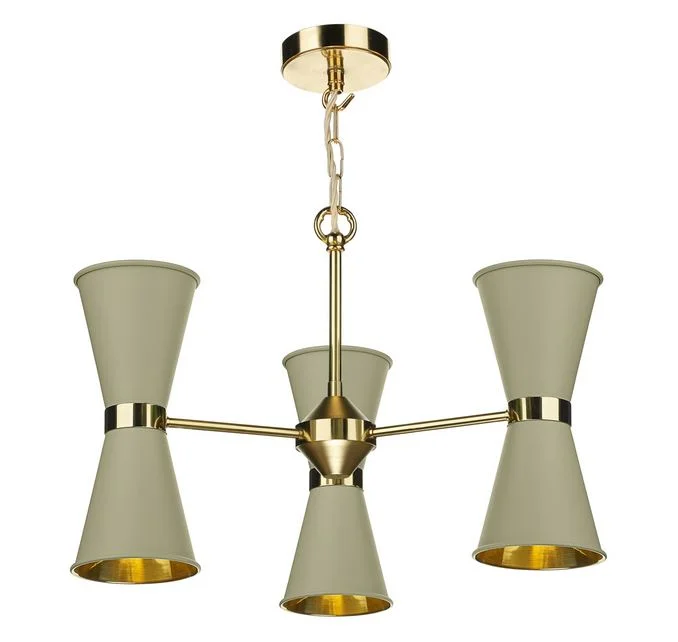 Chandeliers with Metal Frames in Bronze FinishHyde Brass and Pebble Up and Downlight 6 Light Pendant/Semi Flush - ID 10042 Chandeliers with Metal Frames in Bronze FinishHyde Brass and Pebble Up and Downlight 6 Light Pendant/Semi Flush - ID 10042