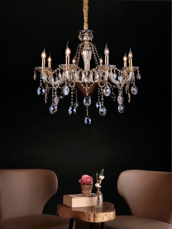Bohemian - Style Beaded Chandeliers for Eclectic DecorJessica 8-Lamp Chandelier