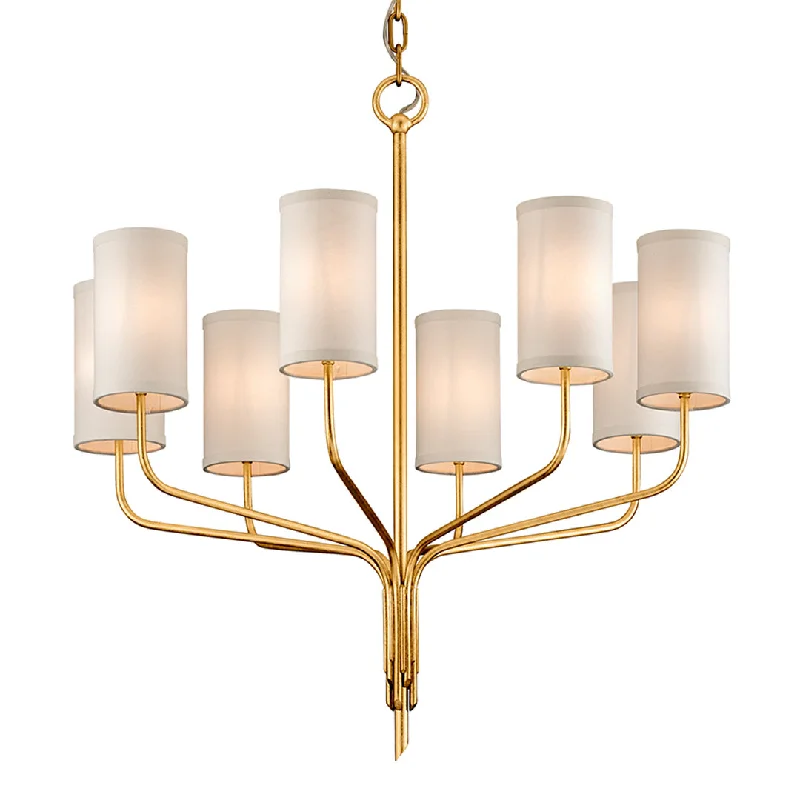 Incandescent Chandeliers for a Warm and Traditional GlowJuniper Chandelier - Large - Hudson Valley Lighting