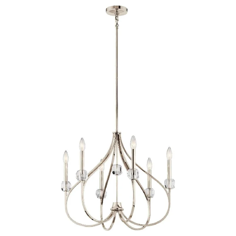 Chandeliers with Metal Frames in Bronze FinishEloise Chandelier
