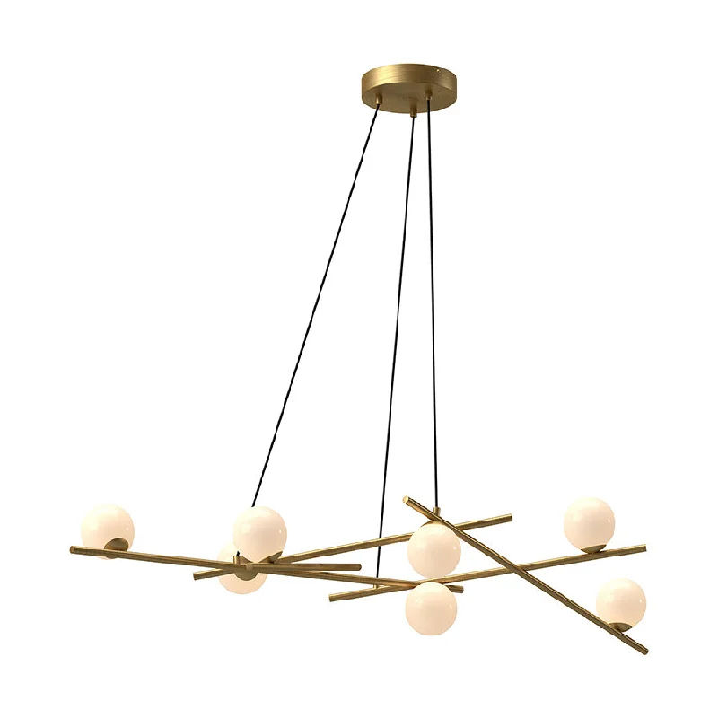 Chandeliers with Candle - Style Bulbs for a Classic AestheticChandelier linéaire Amara Chandeliers with Candle - Style Bulbs for a Classic AestheticChandelier linéaire Amara