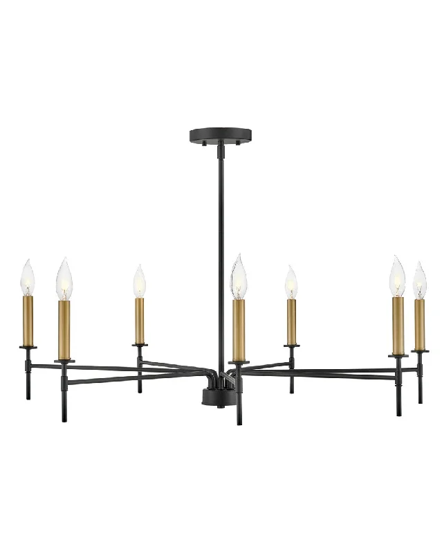 Mid - Century Modern Chandeliers for Vintage AppealHux LED Chandelier