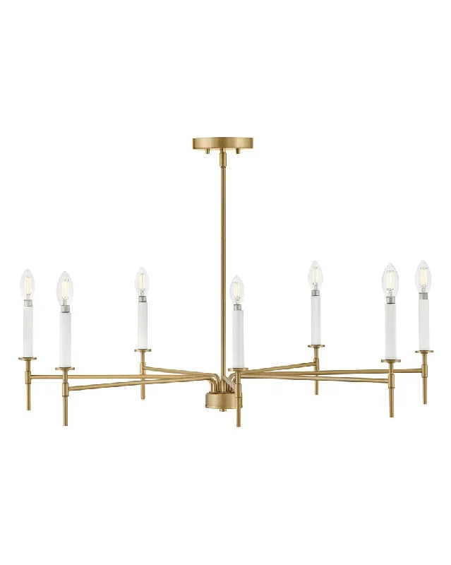 Chandeliers for High Ceilings to Fill Vertical SpaceHux LED Chandelier