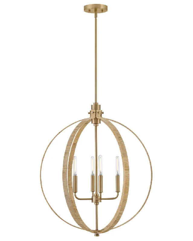 Chandeliers with Frosted Glass for a Softer Light DiffusionFallon LED Chandelier