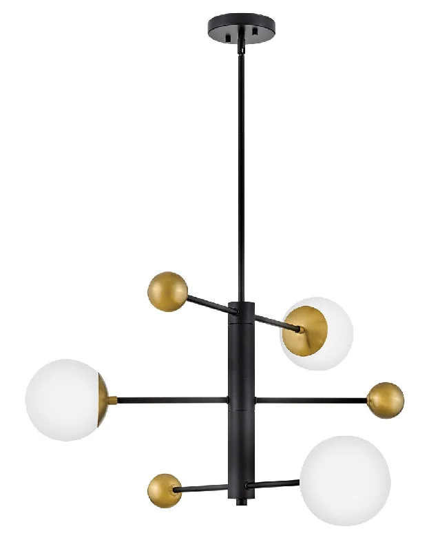 Chandeliers with Metal Frames in Gold FinishAuggie LED Chandelier