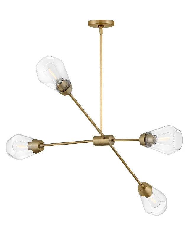 Chandeliers with Multiple Lights for Maximum IlluminationLivie LED Chandelier