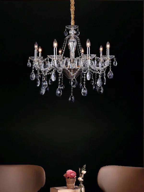 Chandeliers with Pendant Lights for a Stylish LookMartha 8-Lamp Chandelier