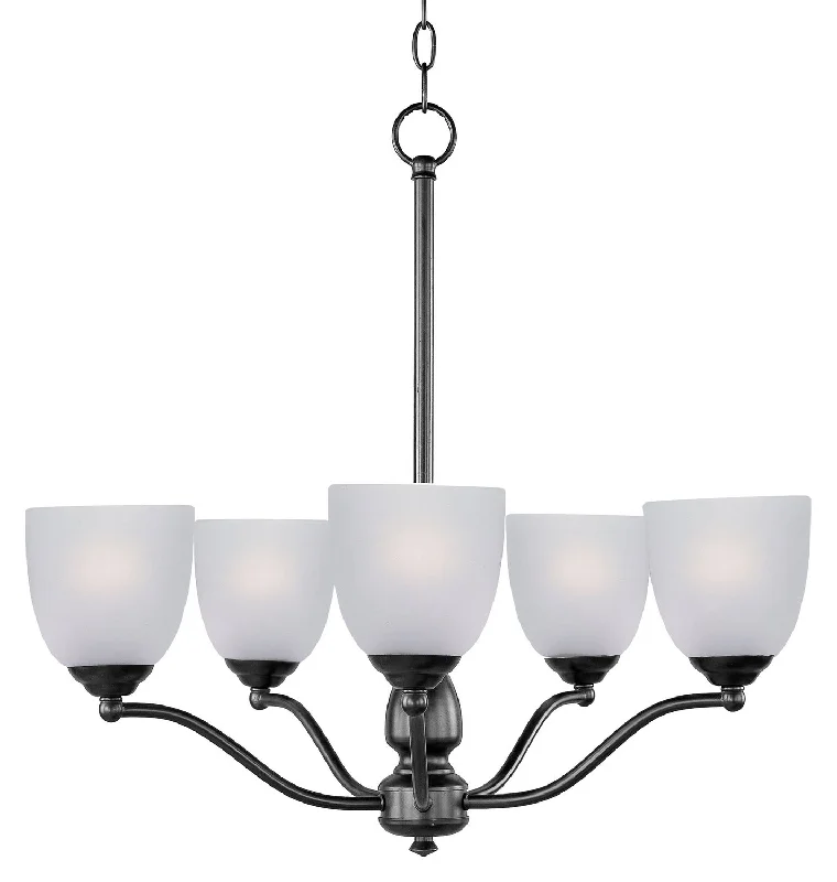 Chandeliers with Metal Frames in Black FinishStefan Chandelier