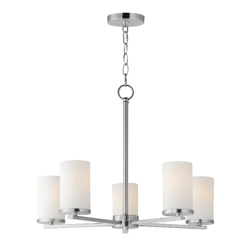 Chandeliers for Low Ceilings to Avoid OvercrowdingLateral Five Light Chandelier
