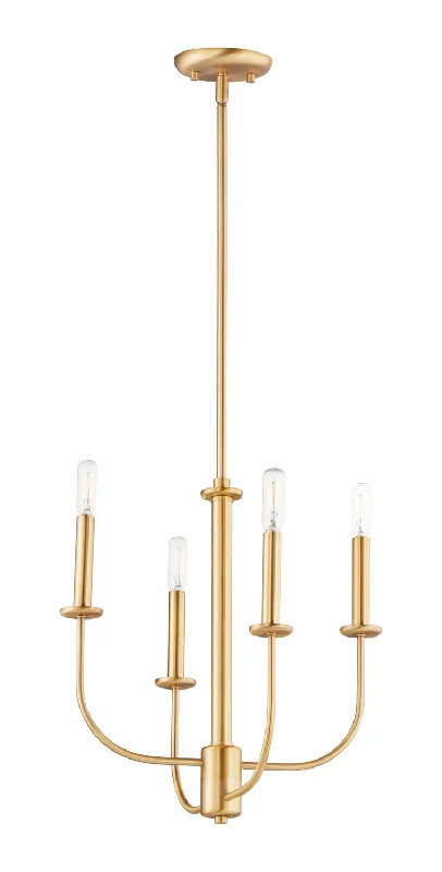 Chandeliers with Metal Frames in Copper FinishWesley Chandelier