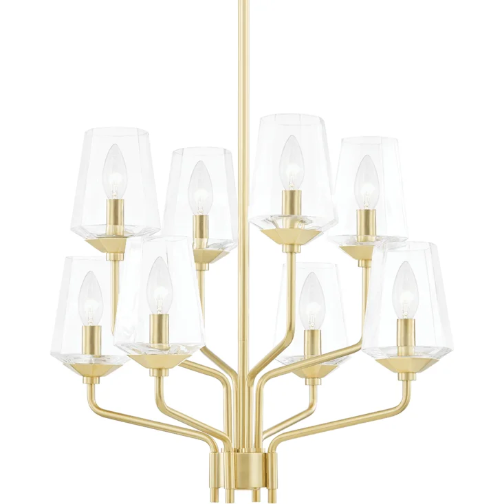 Chandeliers with Adjustable Height for Custom InstallationMitzi Kayla Chandelier