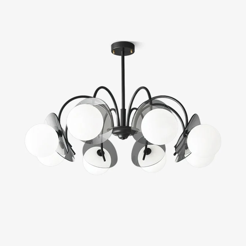 Chandeliers for Low Ceilings to Avoid OvercrowdingMolecular Spherical Glass Chandelier Chandeliers for Low Ceilings to Avoid OvercrowdingMolecular Spherical Glass Chandelier