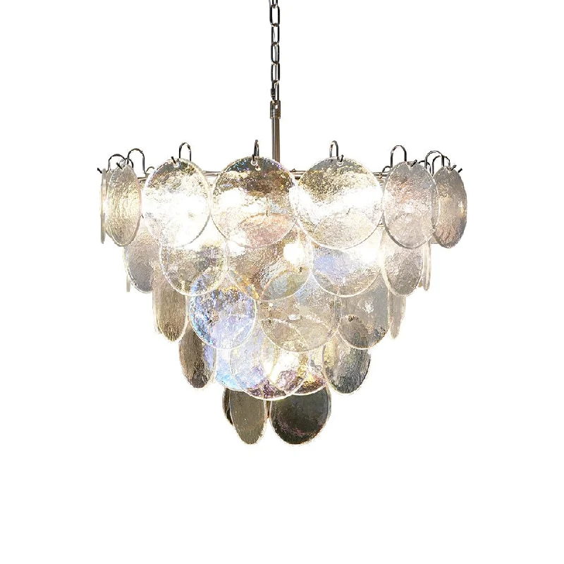 Iridescent Clear & Nickel