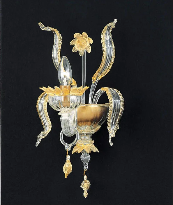 Oversized Chandeliers as a Statement Piece in Living RoomsMurano Glass Sconce