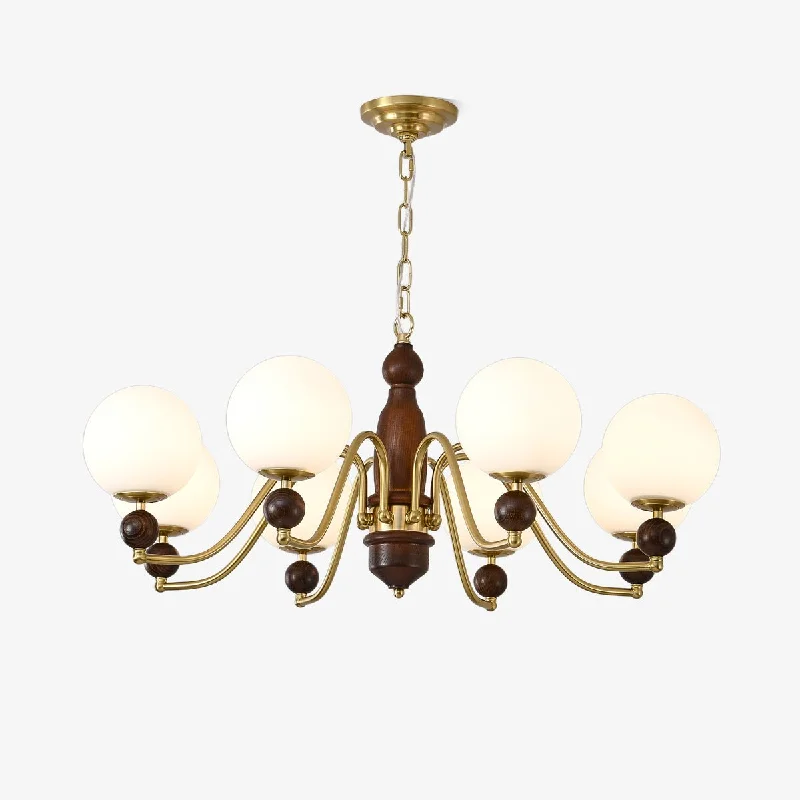 Chandeliers with Metal Frames in Black FinishOrnate Heritage Chandelier