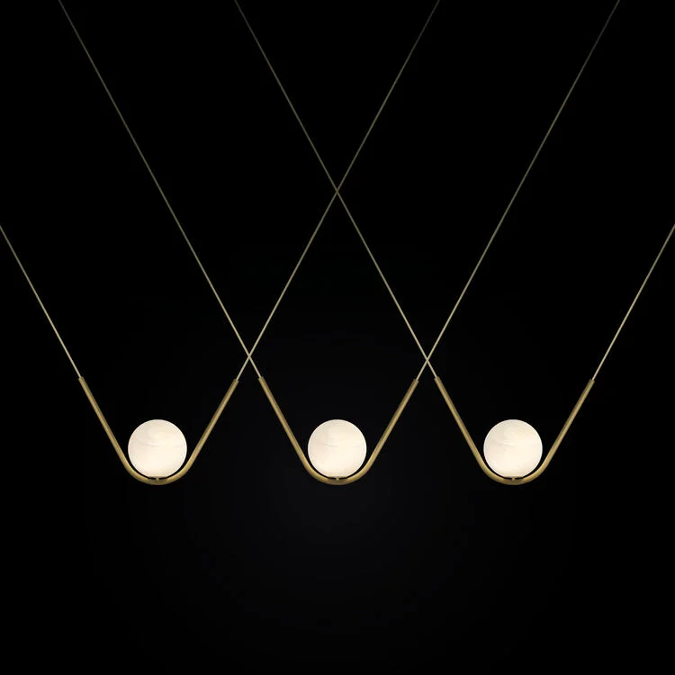 French Country Chandeliers with a Romantic AuraPerle 1 Trio
