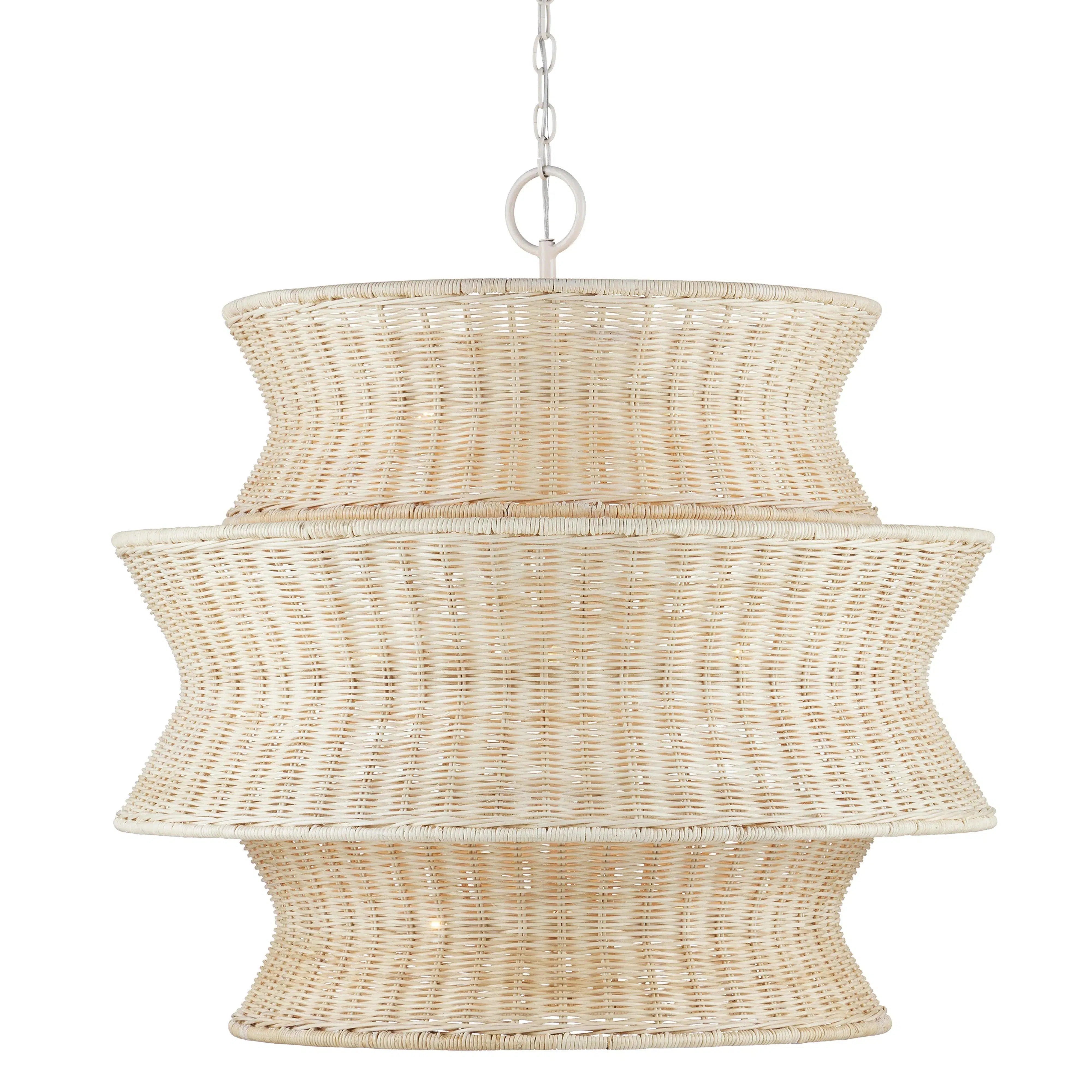 Chandeliers with Multiple Lights for Maximum IlluminationPhebe Medium Rattan Chandelier Chandeliers with Multiple Lights for Maximum IlluminationPhebe Medium Rattan Chandelier