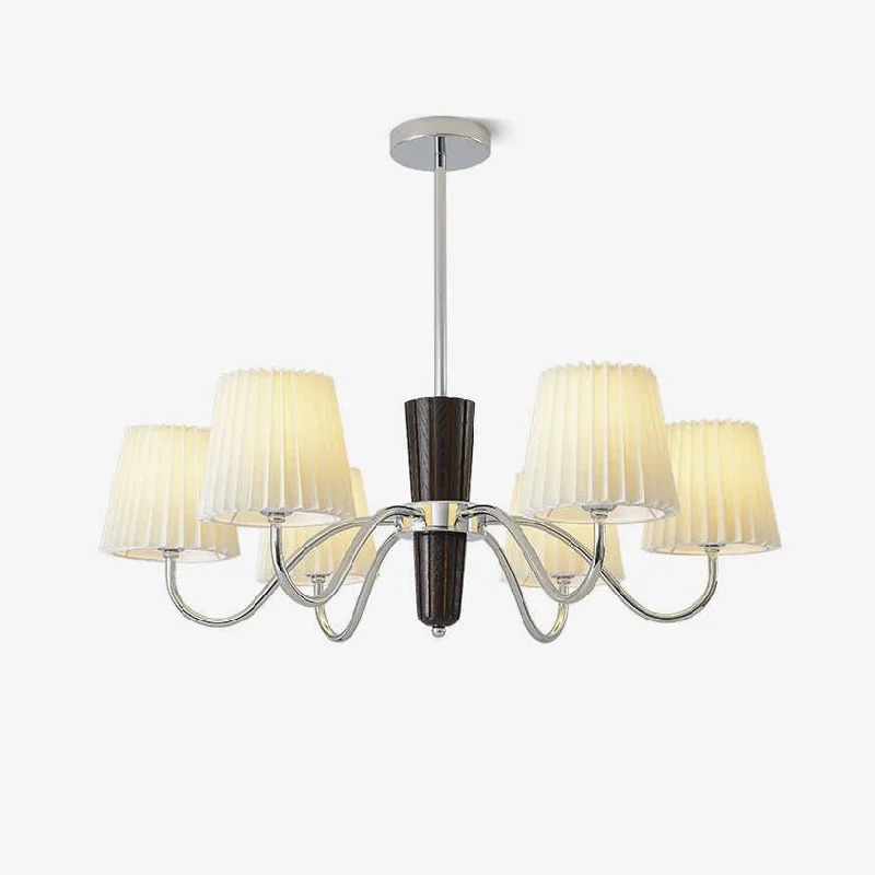 Chandeliers with Dimmable Lights for Ambiance ControlPlisse Chandelier