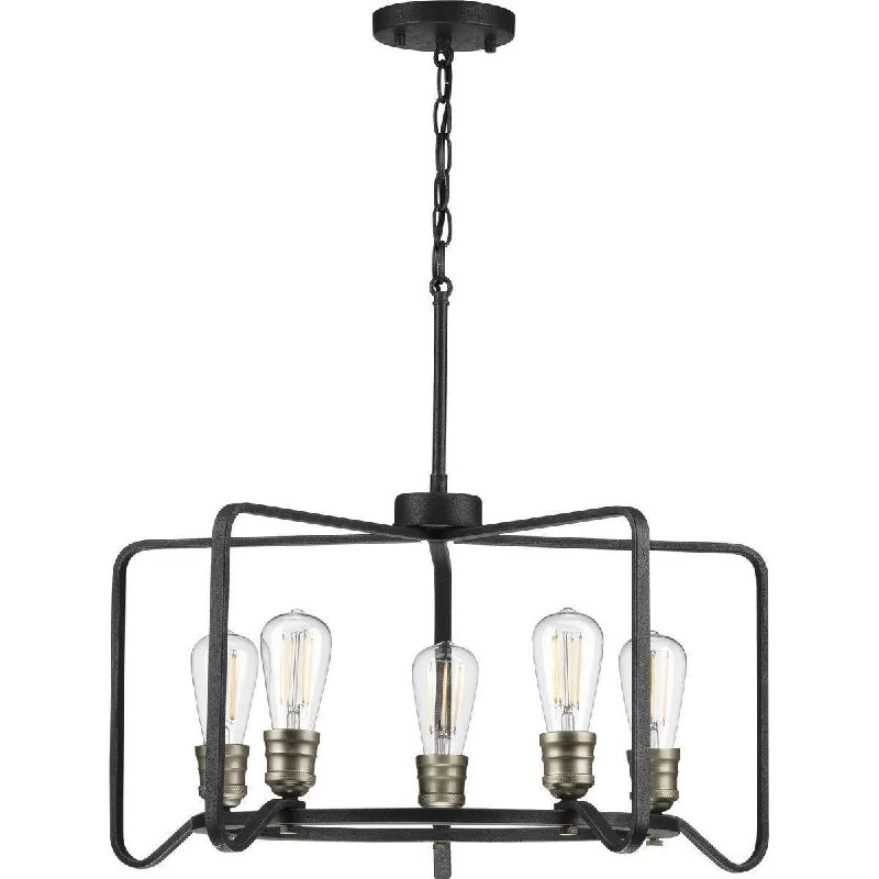 Chandeliers with Metal Frames in Bronze FinishFoster Chandelier