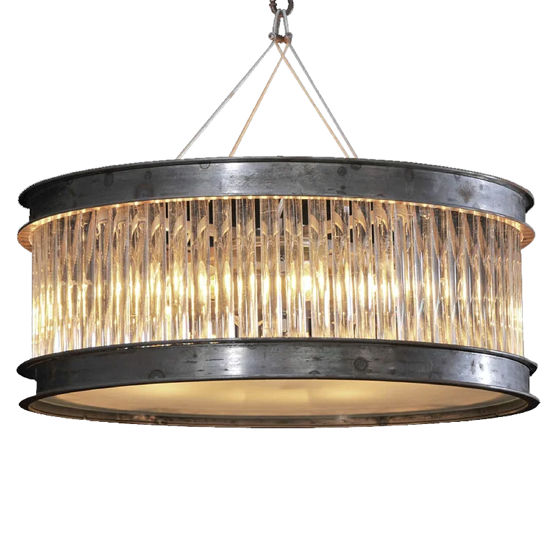 Victorian - Inspired Chandeliers with Ornate DetailsRod Pendant
