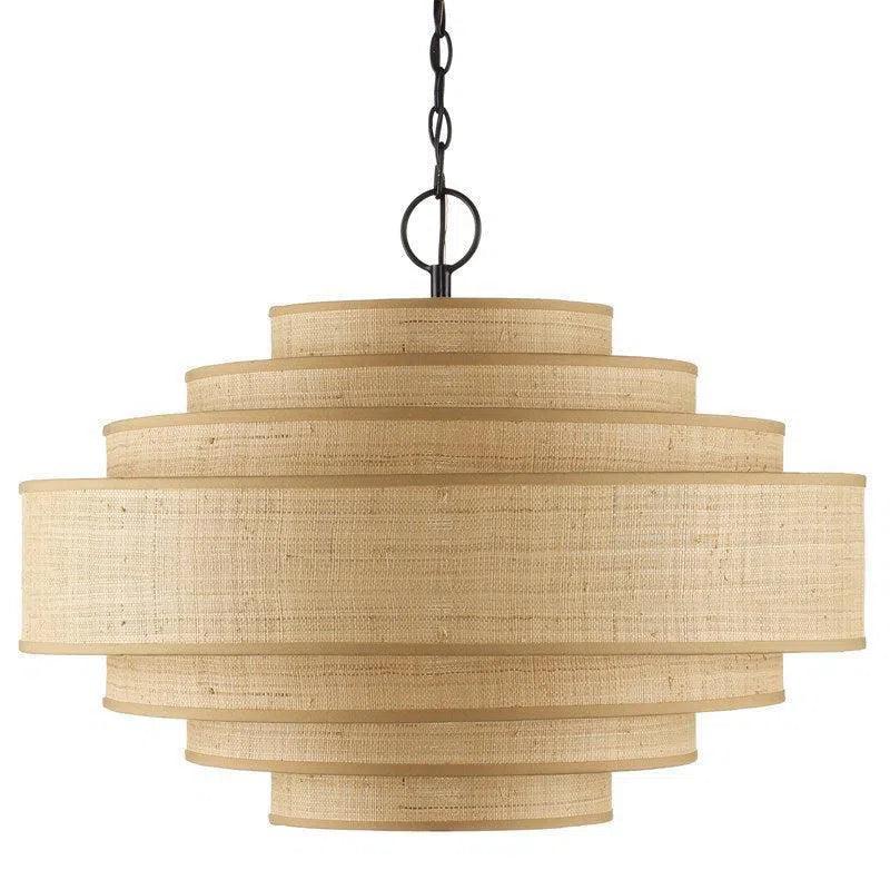 Chandeliers with Candle - Style Bulbs for a Classic AestheticSatin Black Natural Maura Natural Chandelier Chandeliers with Candle - Style Bulbs for a Classic AestheticSatin Black Natural Maura Natural Chandelier