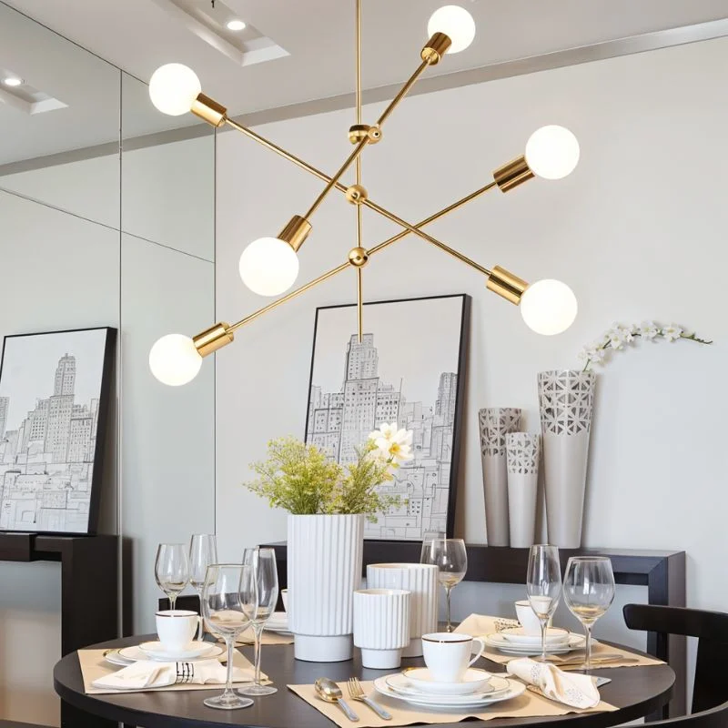 Bohemian - Style Beaded Chandeliers for Eclectic DecorSunburst Chandelier