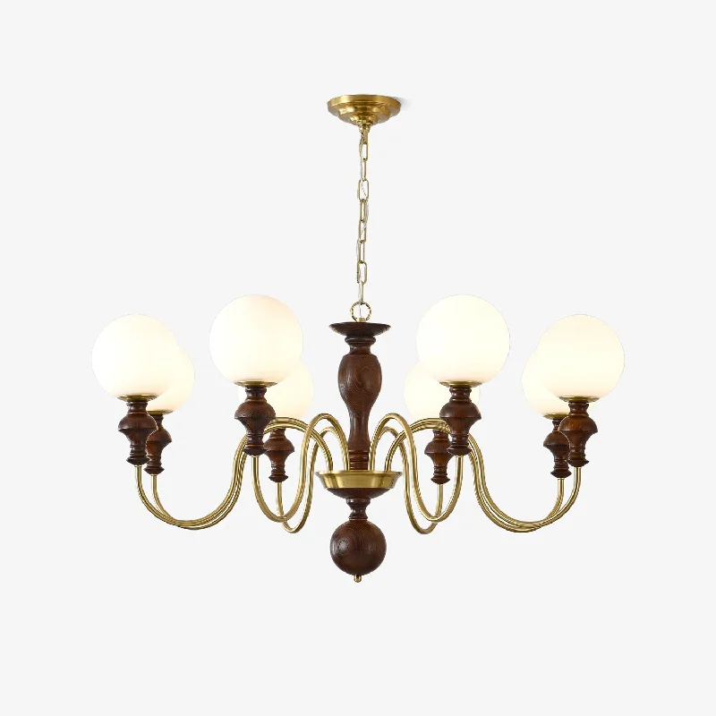 Large Chandeliers for Grand Halls and FoyersTimeless Globe Chandelier