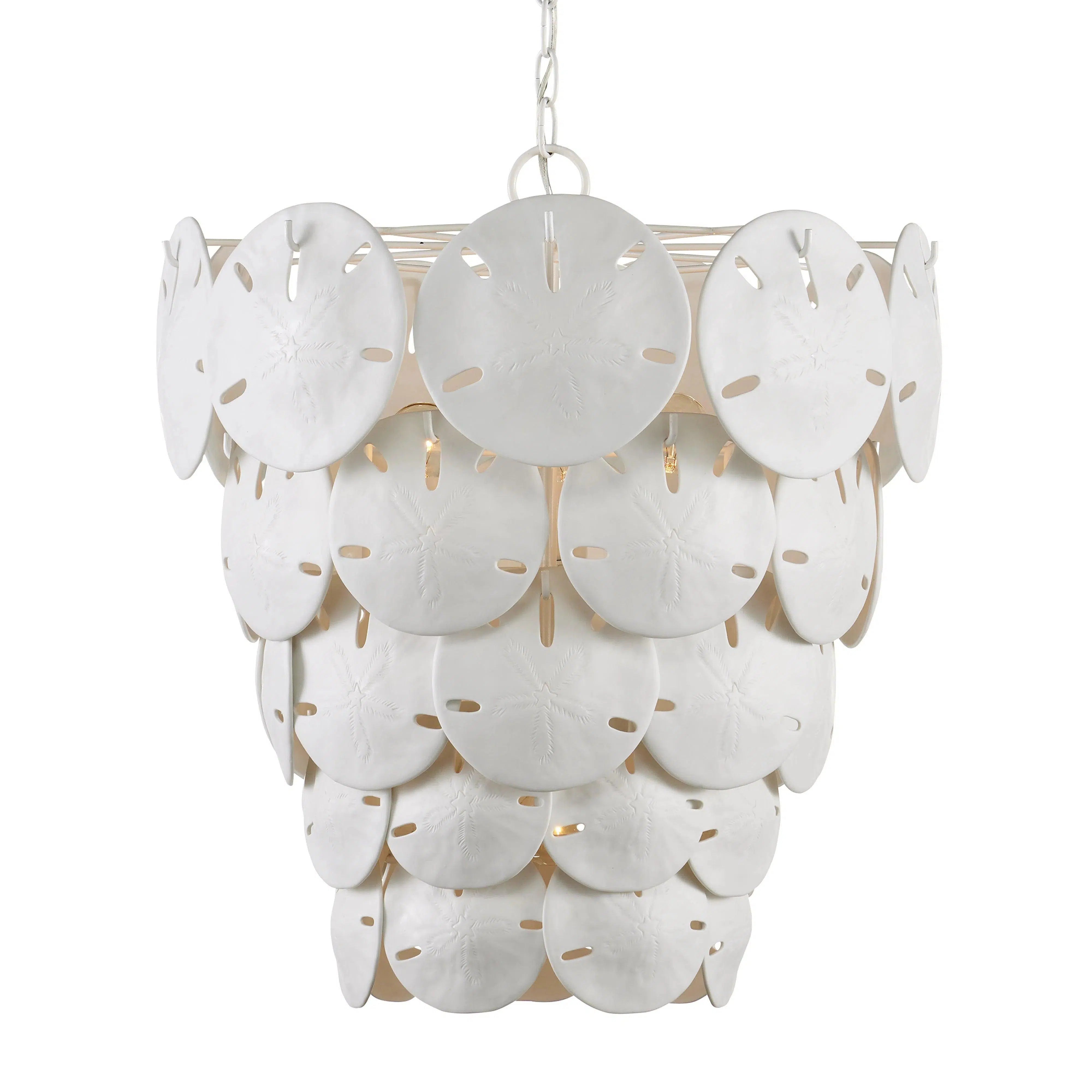 Rustic Wood Chandeliers for Country - Style HousesTulum White Chandelier