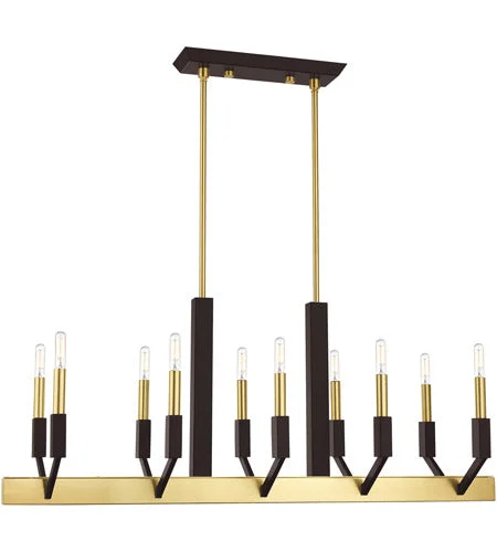 Small Chandeliers for Compact RoomsTwiggs 40" Brass & Bronze Chandelier