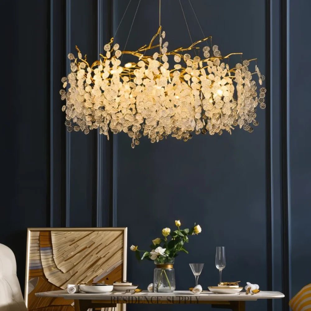 Chandeliers for High Ceilings to Fill Vertical SpaceVelora Chandelier