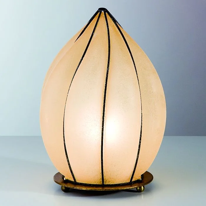 Mini Chandeliers for Adding Charm to Small SpacesVenetian Table Lamp With Amber Scavo Glass Diffuser Mini Chandeliers for Adding Charm to Small SpacesVenetian Table Lamp With Amber Scavo Glass Diffuser