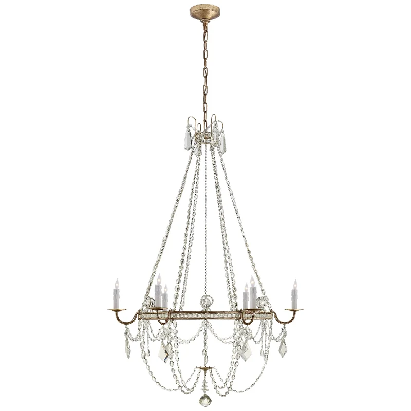 Chandeliers with Metal Frames in Bronze FinishSharon Chandelier