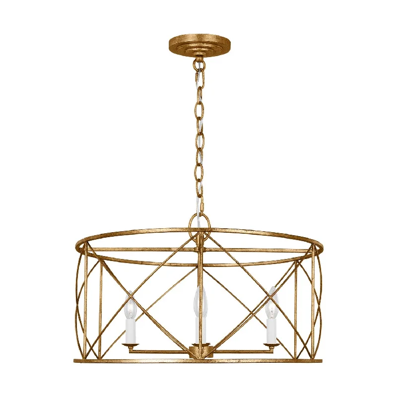 Chandeliers with Metal Frames in Gold FinishBeatrix Chandelier