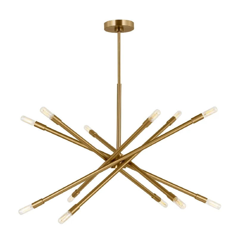 Industrial Iron Chandeliers for Loft - Inspired SpacesEastyn  Chandelier