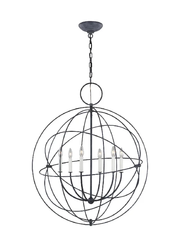 Chandeliers with Adjustable Height for Custom InstallationBayberry Pendant